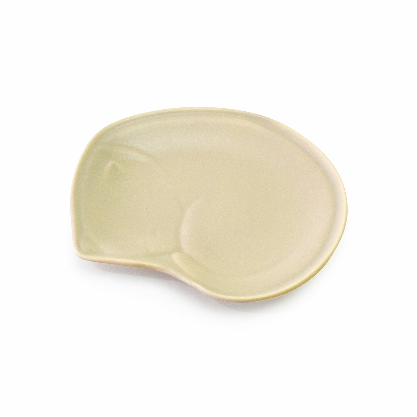 美濃燒 18cm睡覺貓咪造型盤