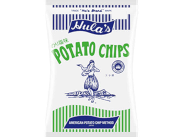 Hula's Japanese Potato Chips Nori Salt Flavor 160g