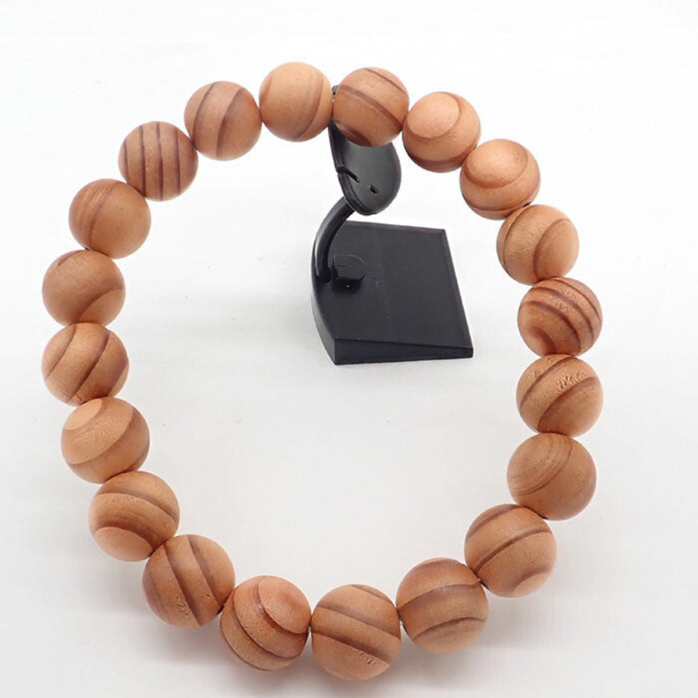 日本銘木 熊野本宮杉珠鍊-10mm