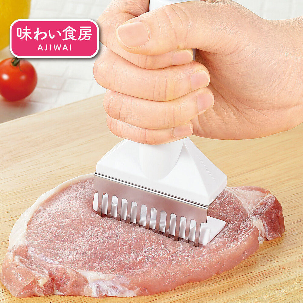 Japanese-made stainless steel meat tenderizer (thick)