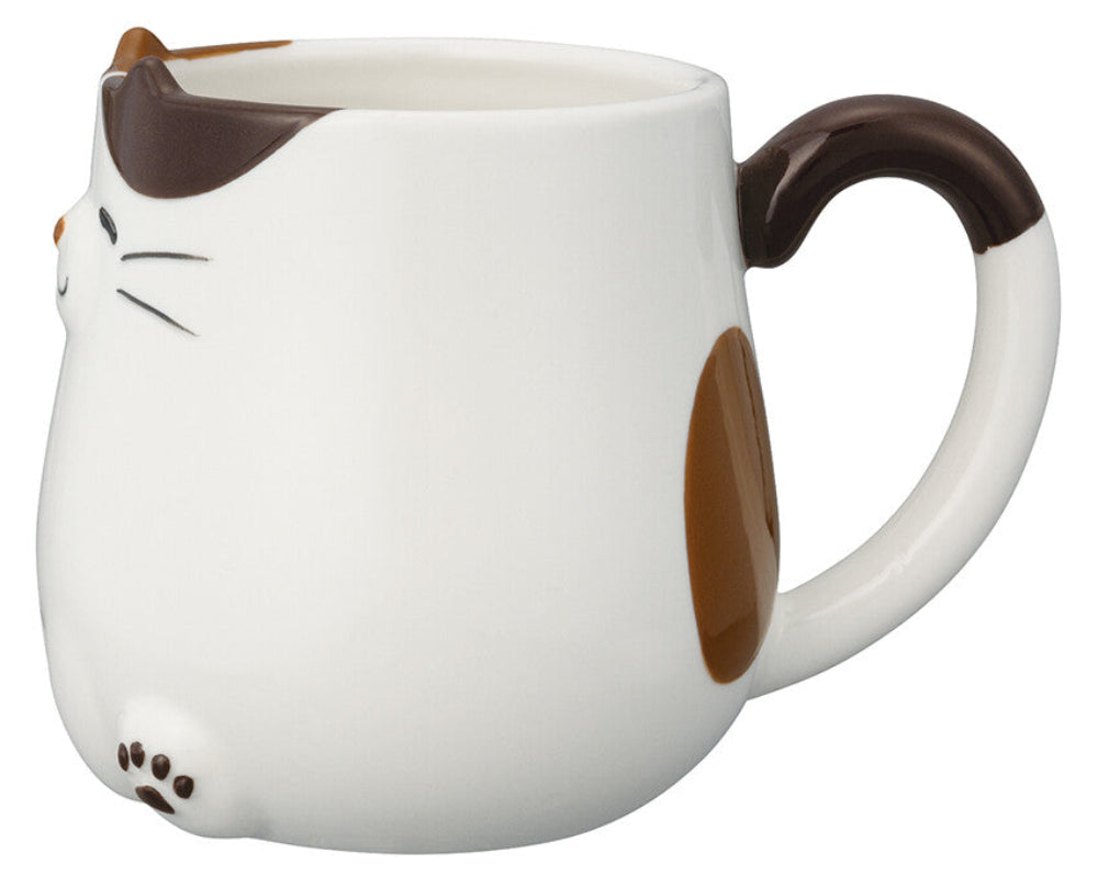 Relaxing Cat Coffee Cup with Ears