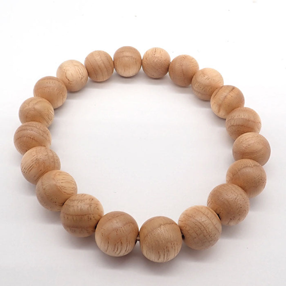 日本銘木 文殊樫珠鍊-10mm