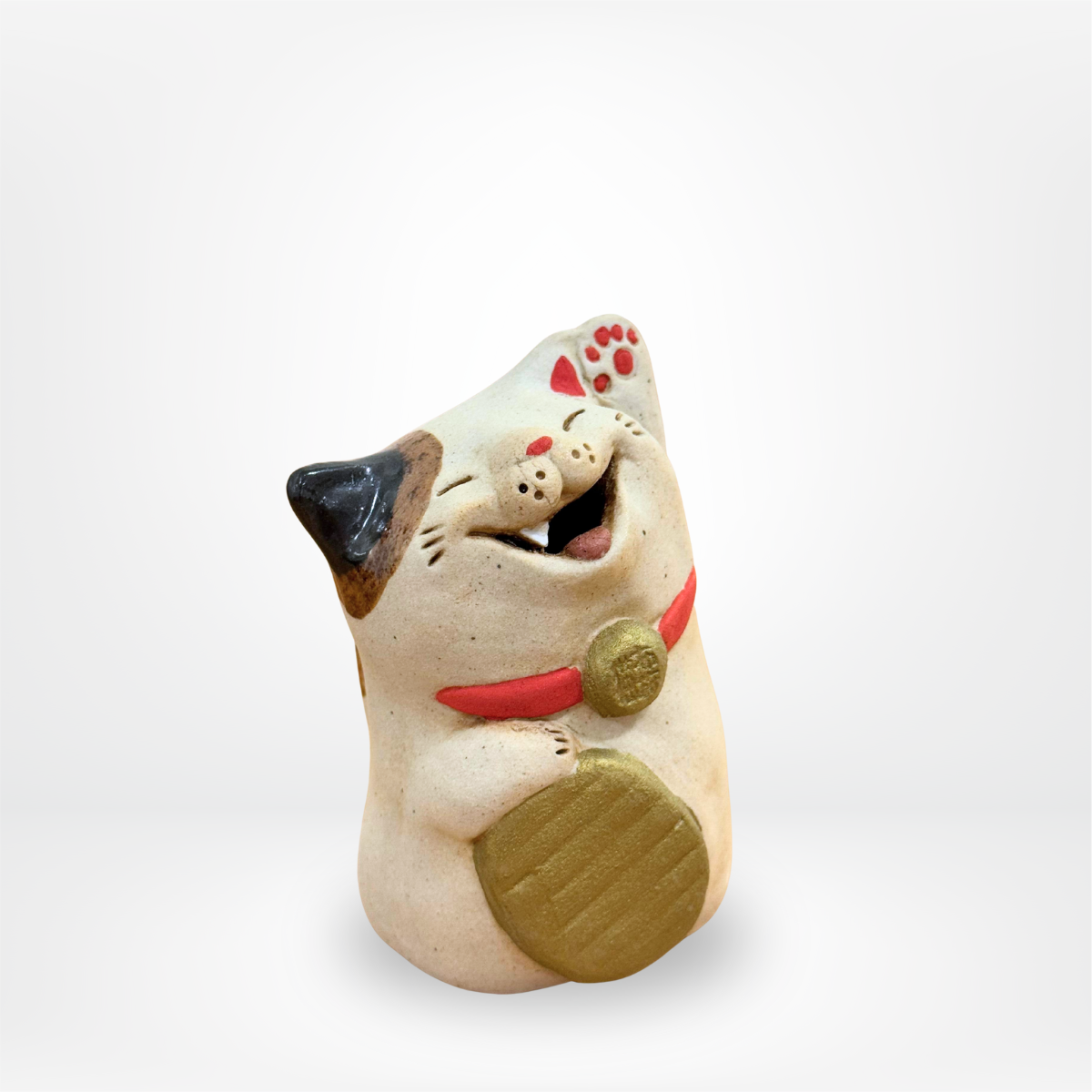 新 招財白貓 (左手)