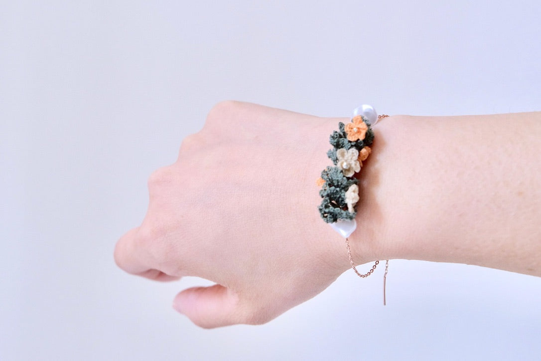 Auzik花叢可調節手鍊