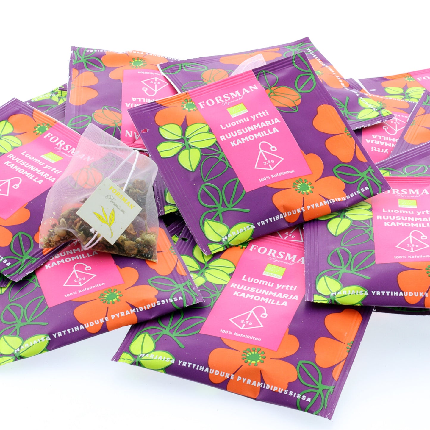 Finnish Rosehip Chamomile Tea Bags