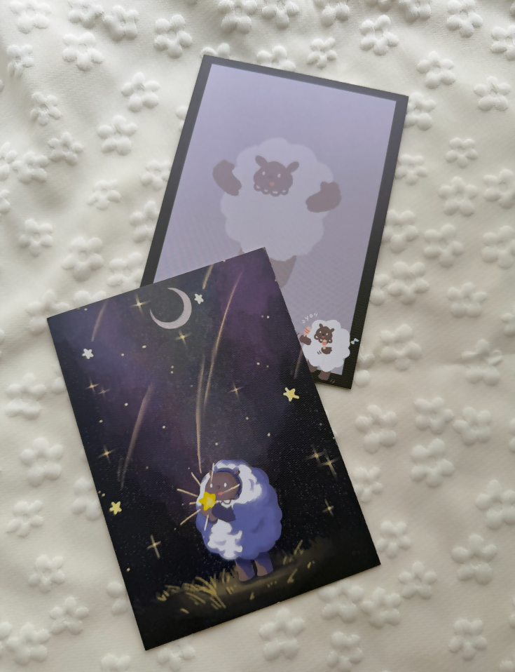 咩寶的星空 (Postcard)