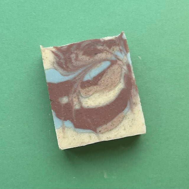 摩洛哥紅泥 燕麥 杏核 粉藍泥 保濕修護 手工皂