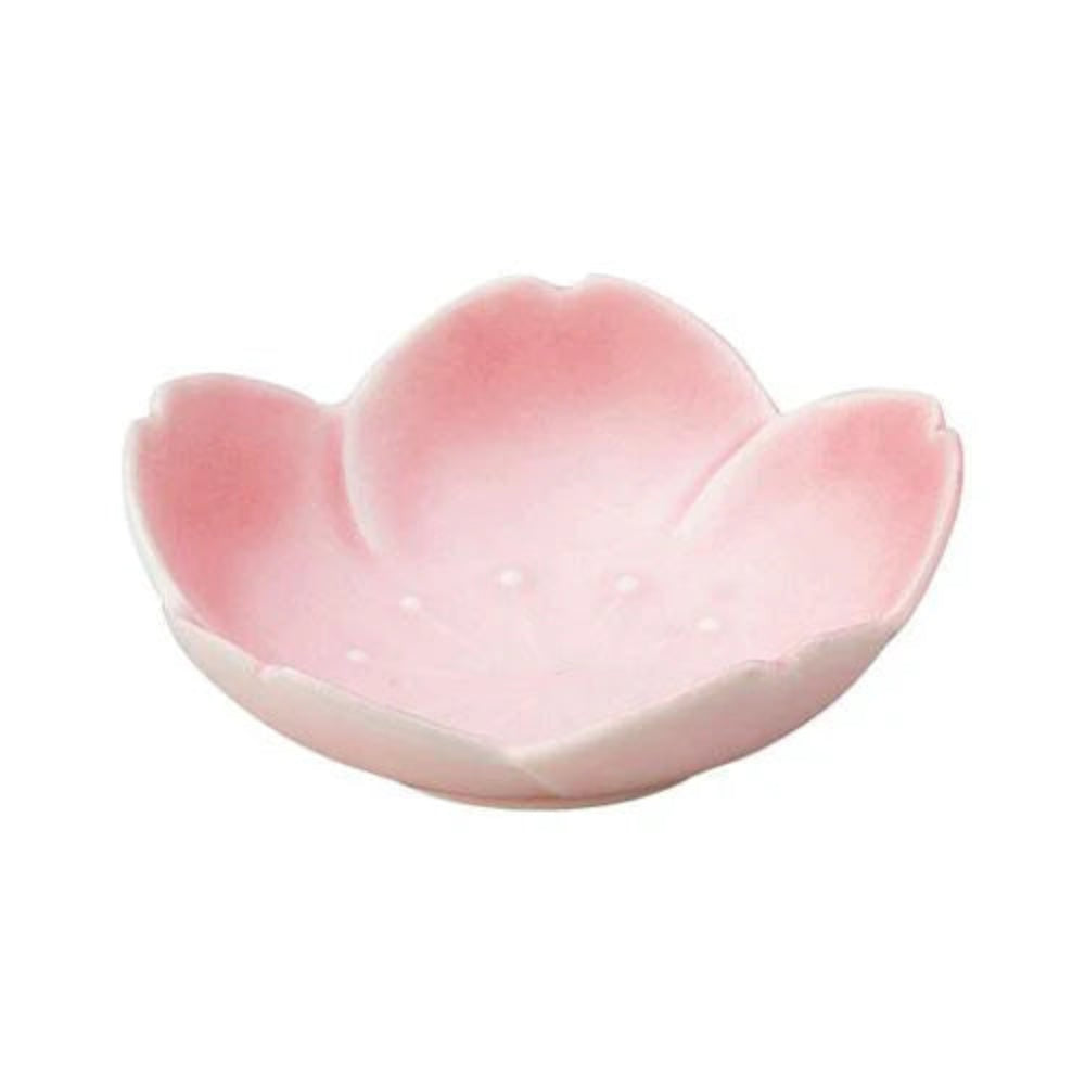 Mino-yaki Sakura-shaped side dish bowl