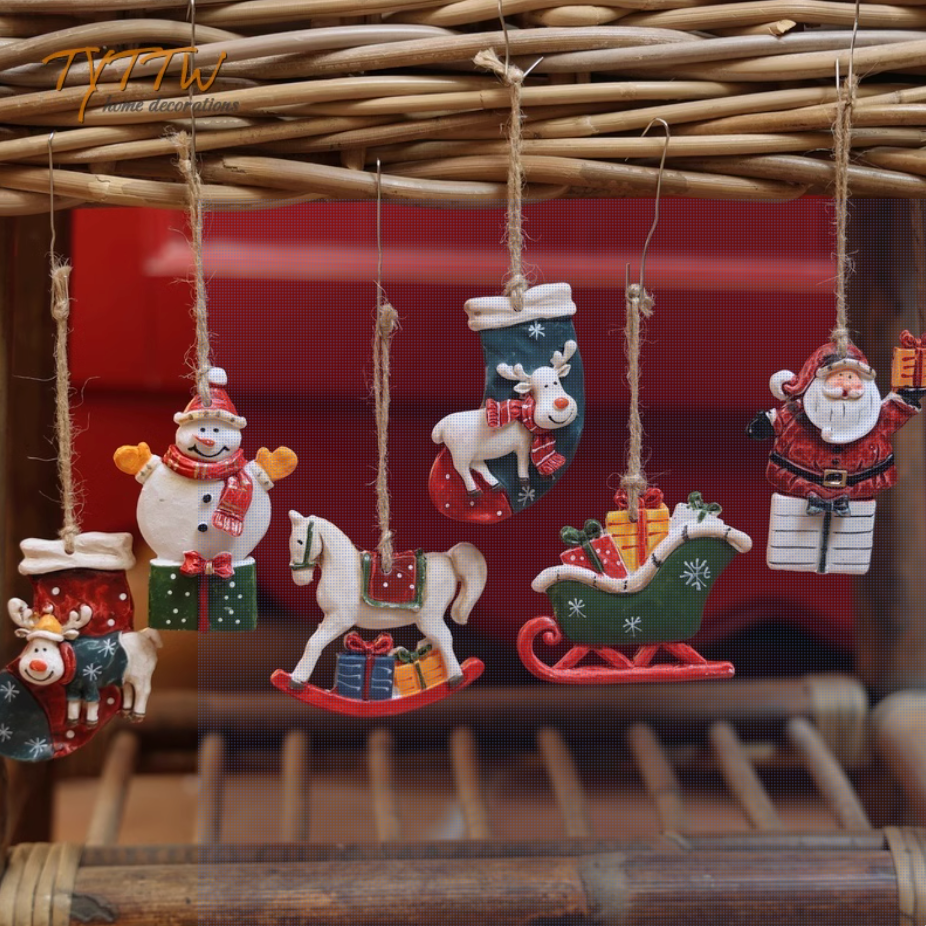 Christmas Retro Ornaments