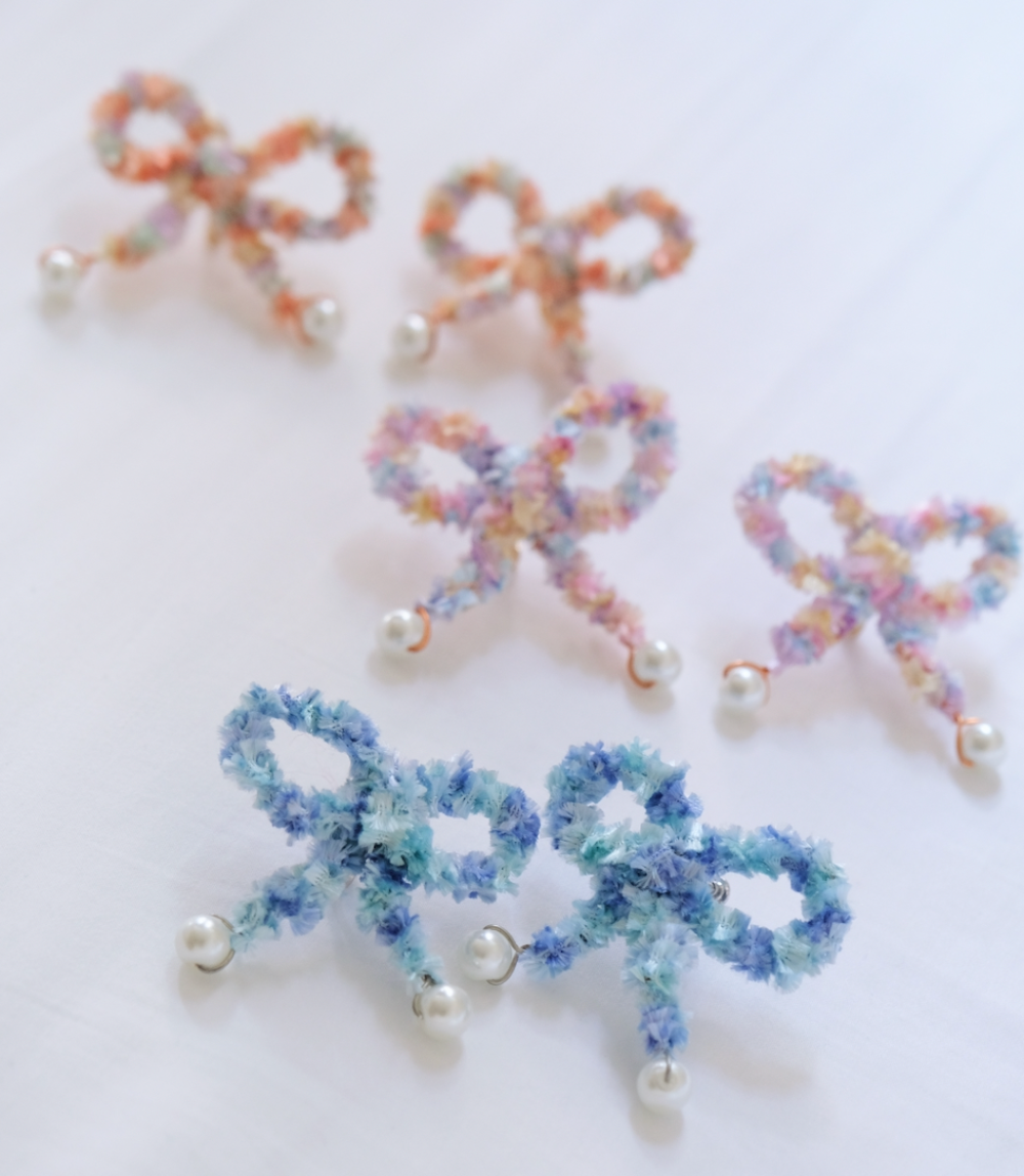 Auzik蝴蝶結耳針/夾