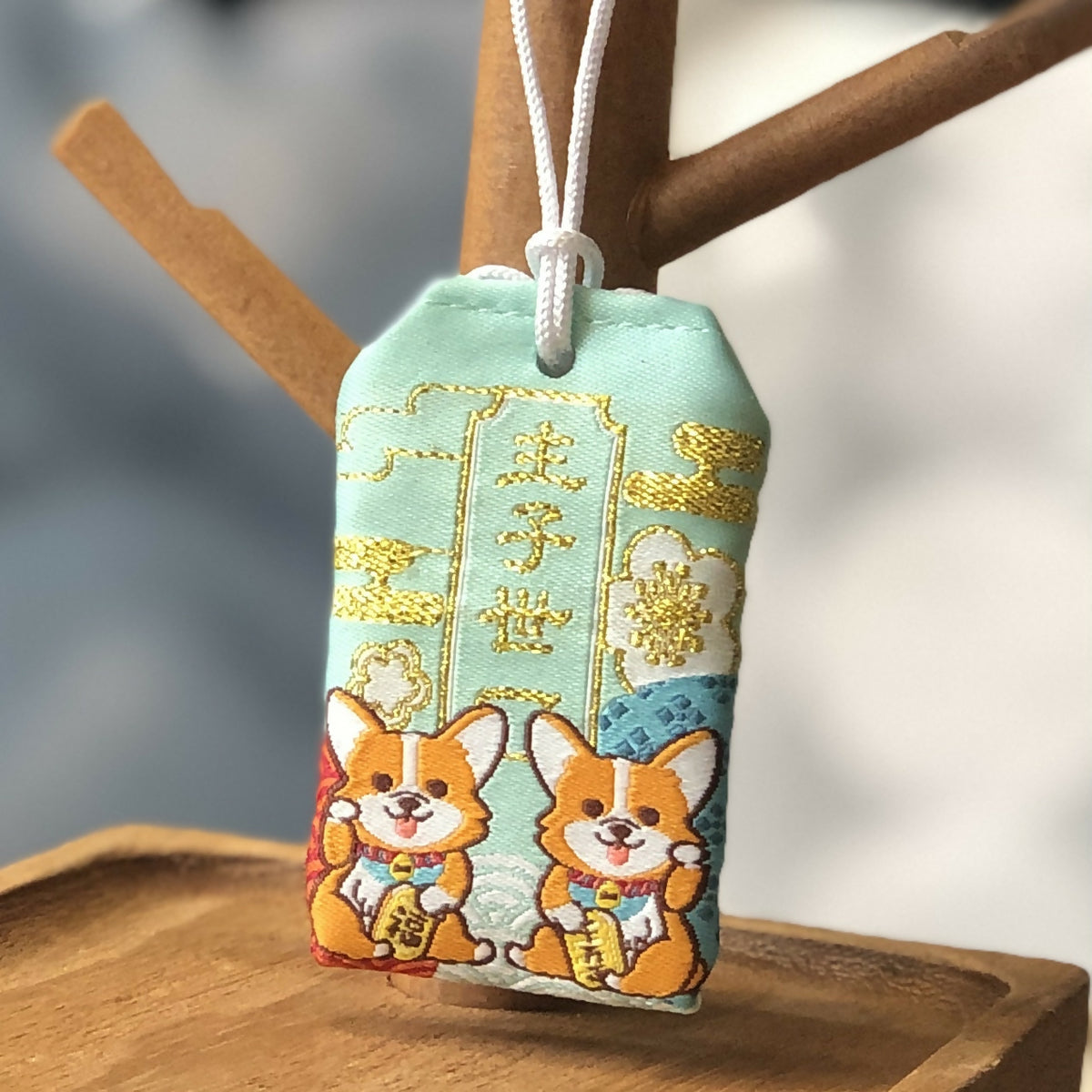 Lucky Corgi Omamori
