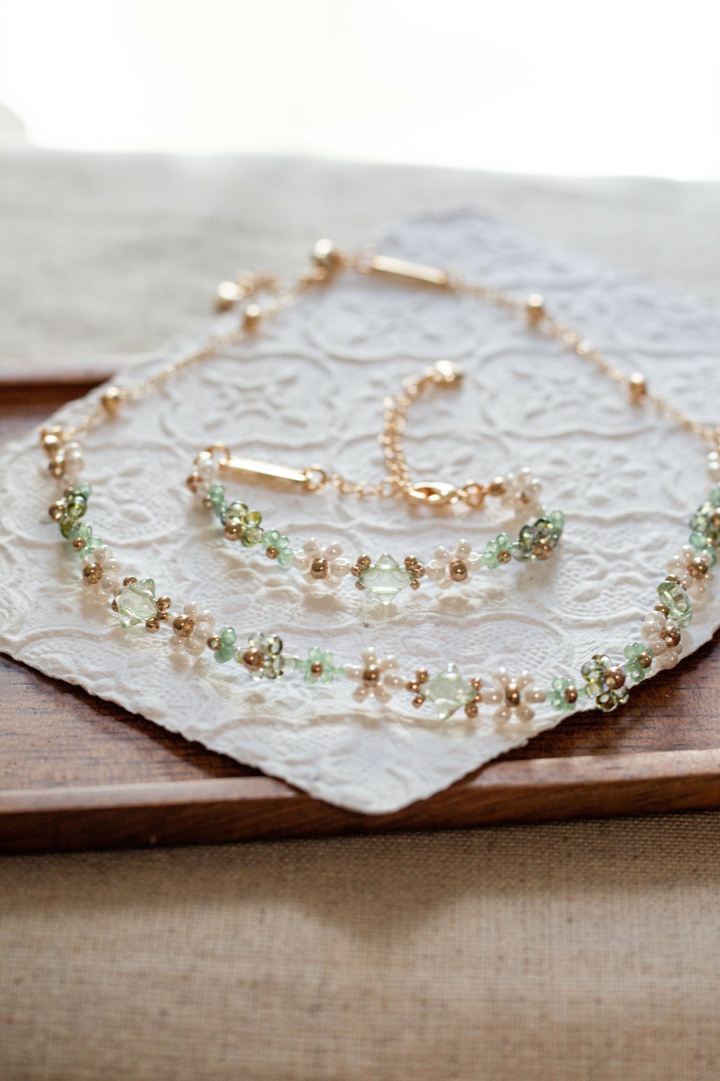 星光花語 Statlit Floral Whispers | 頸鏈 Necklace | 翡翠綠 Jade