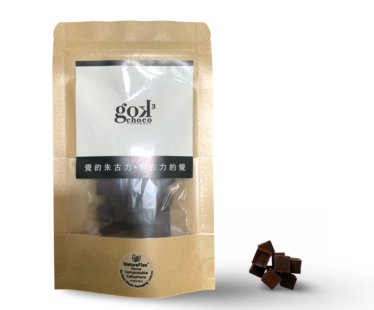 30g 100% Organic Raw Chocolate minicubes