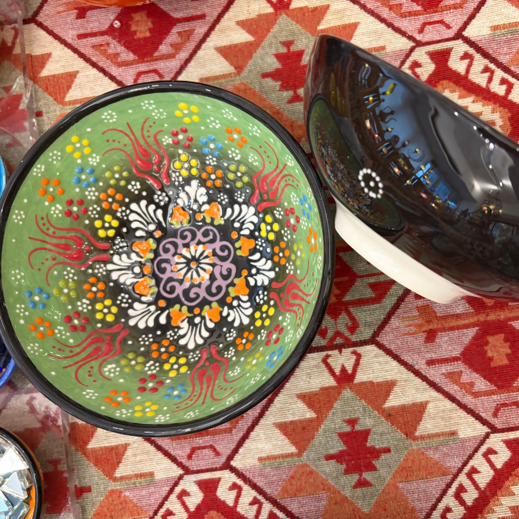 Turkish Handmade Ceramic Bowl (M)