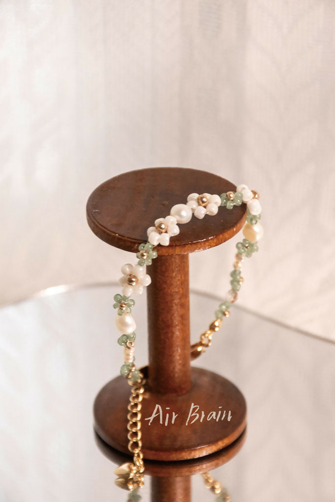 荳蔻年華 Age of Blossoms | 手鏈 Bracelet|翡翠綠 Jade