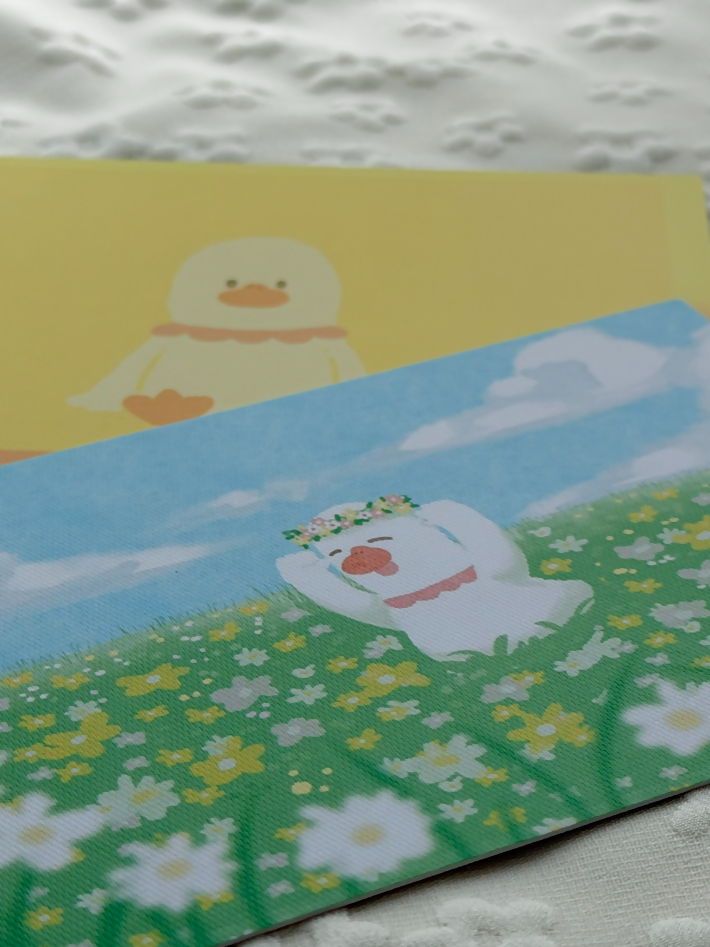 鵝寶的花花世界 (Postcard)