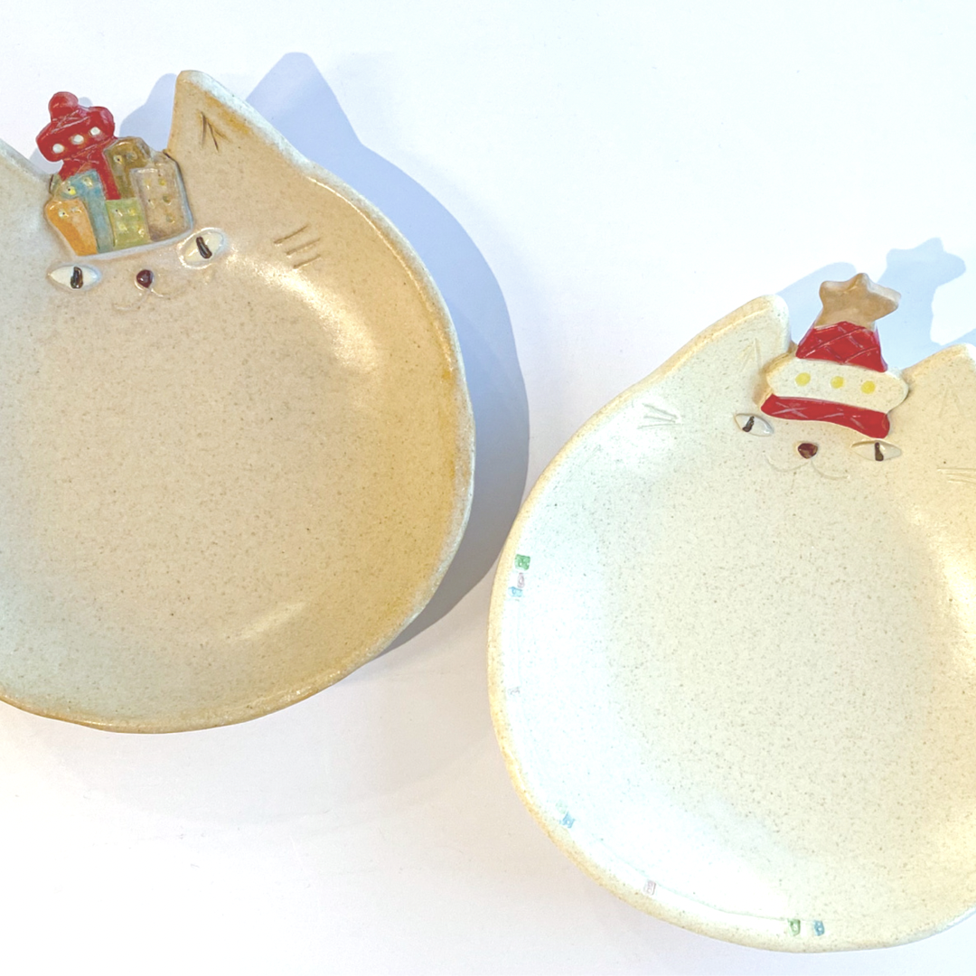 Cat dish - TV tower (heat-resistant soil)