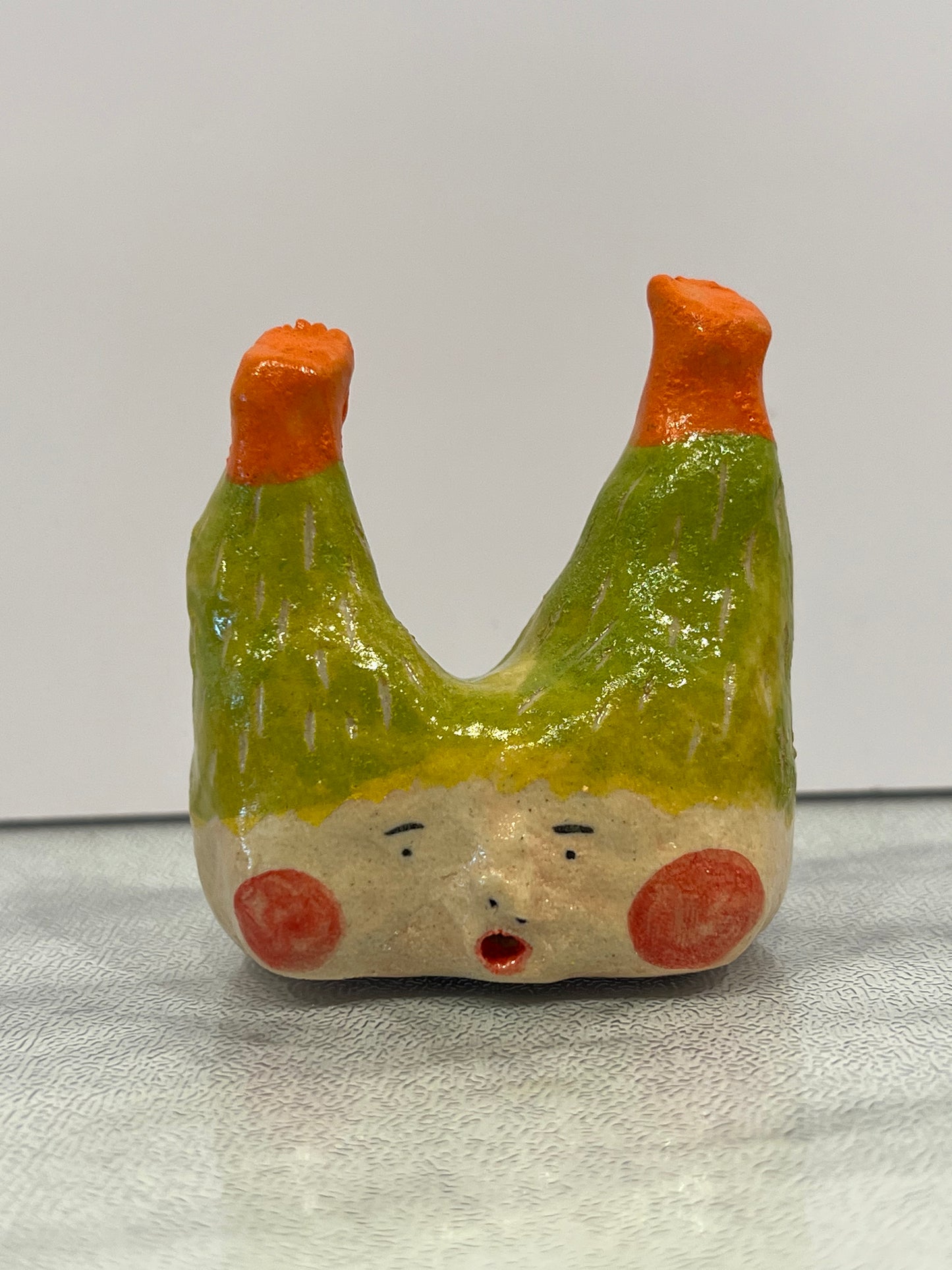 Porcelain Ring Holder-Human Face