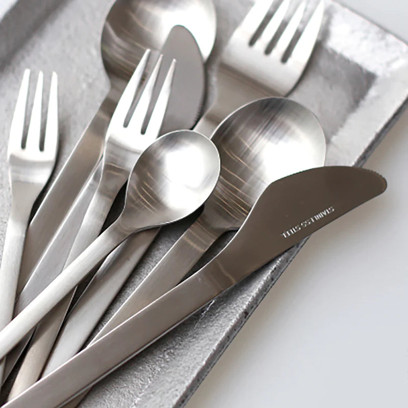 Yansanjo stainless steel dining spoon