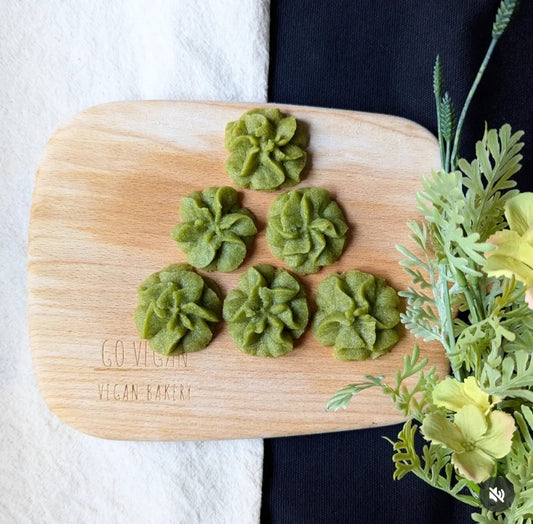 純素岩鹽抹茶小曲奇