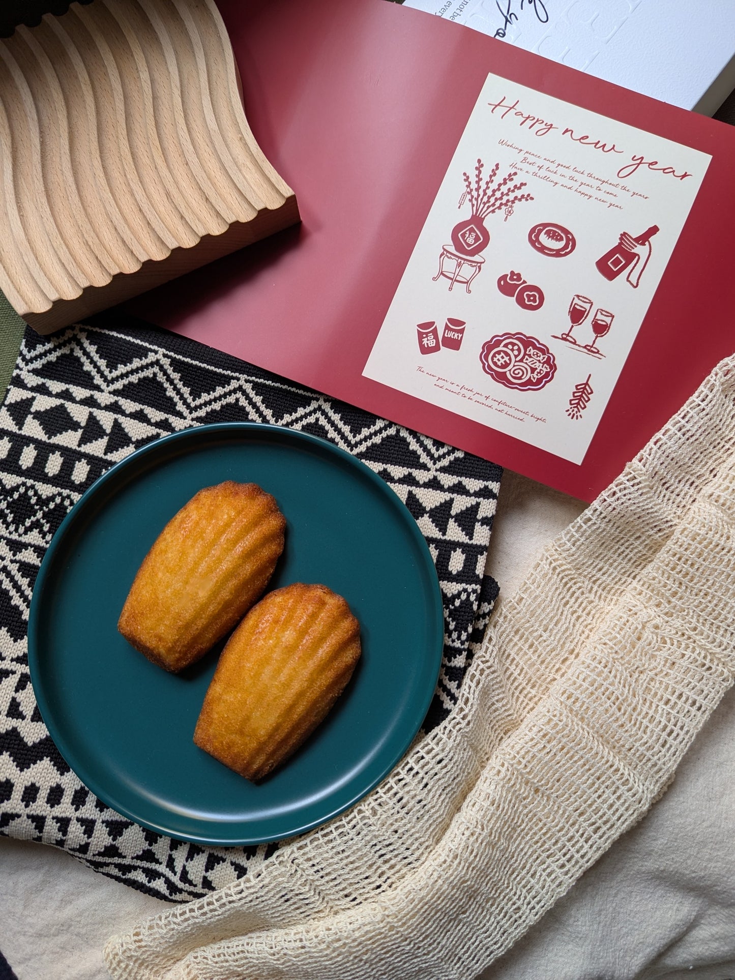 純素檸檬瑪德蓮新年禮盒(預購品-2月9日到貨)