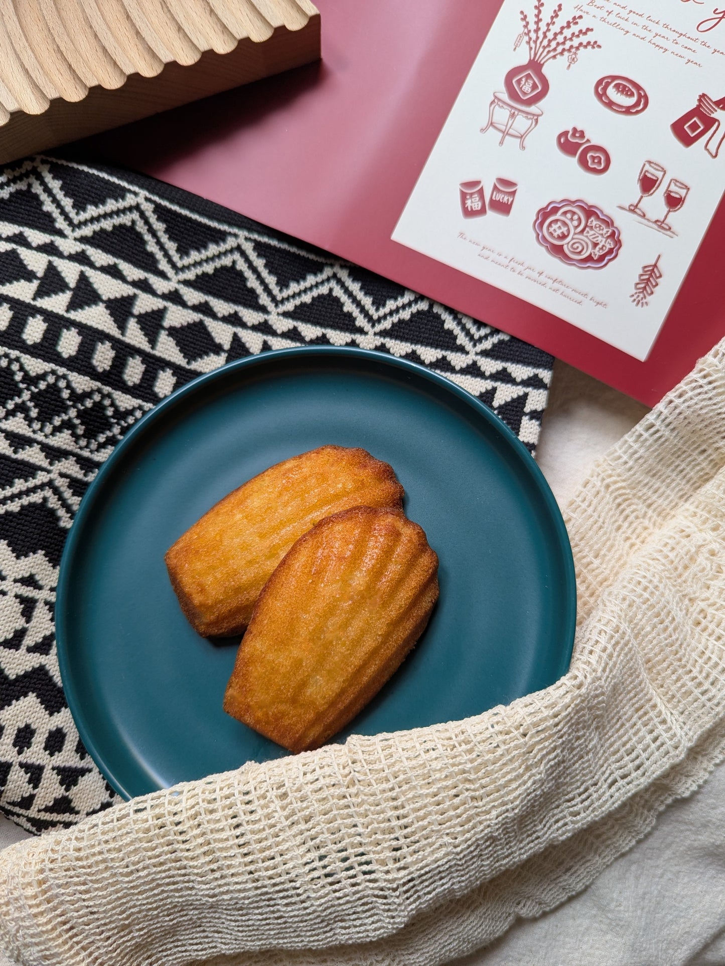 純素檸檬瑪德蓮新年禮盒(預購品-2月9日到貨)