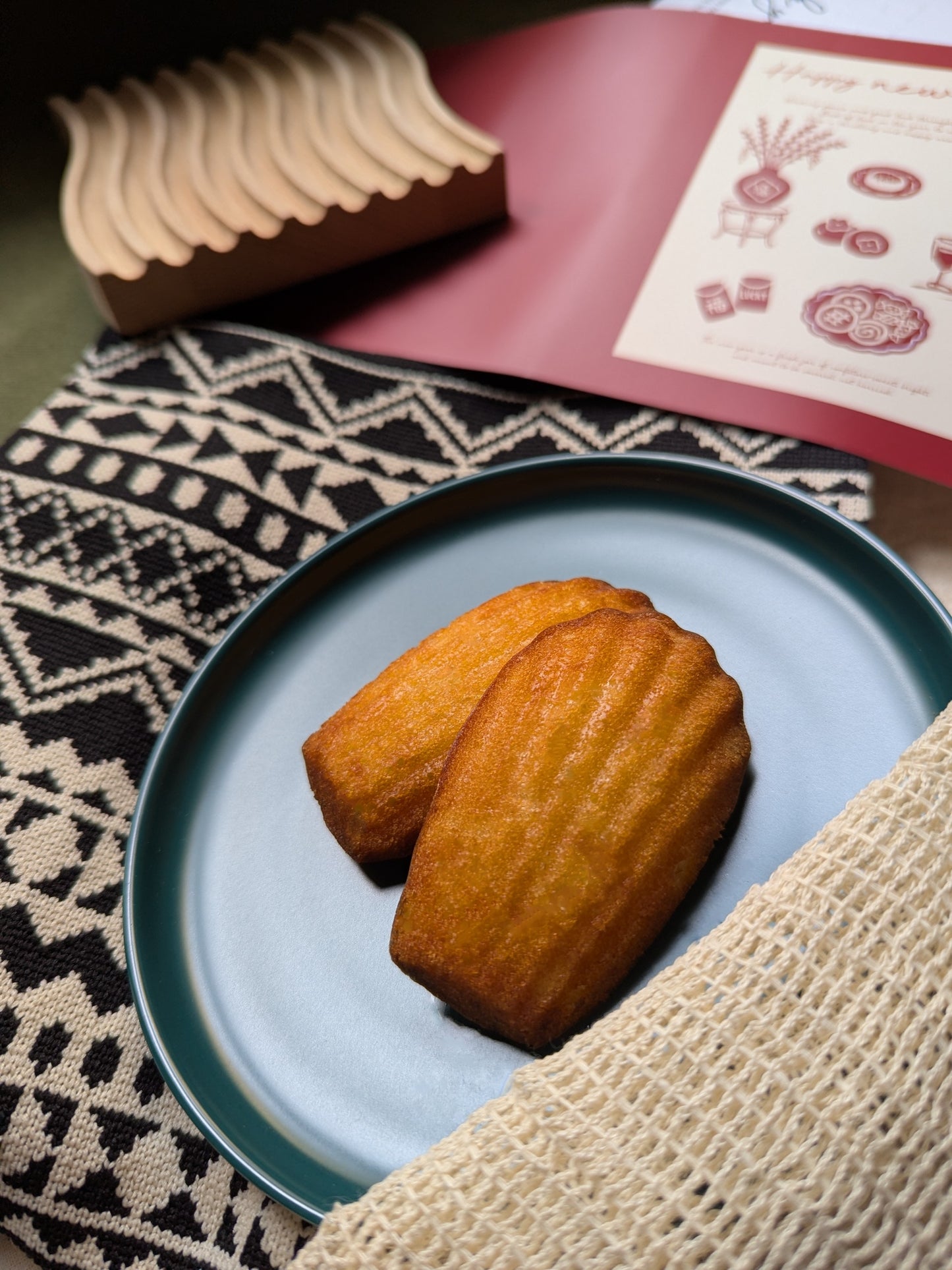 純素檸檬瑪德蓮新年禮盒(預購品-2月9日到貨)