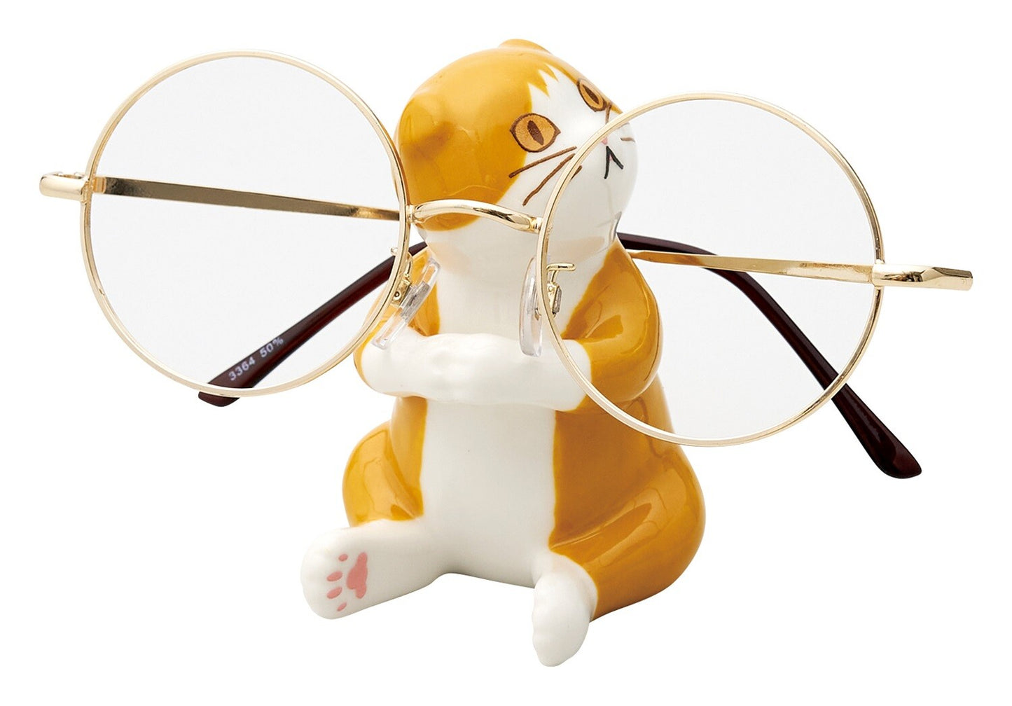 貓咪陶瓷眼鏡座