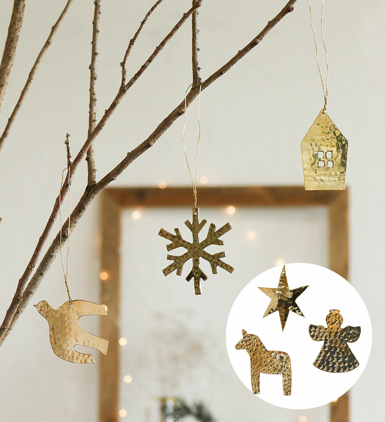 黃銅聖誕金屬吊飾