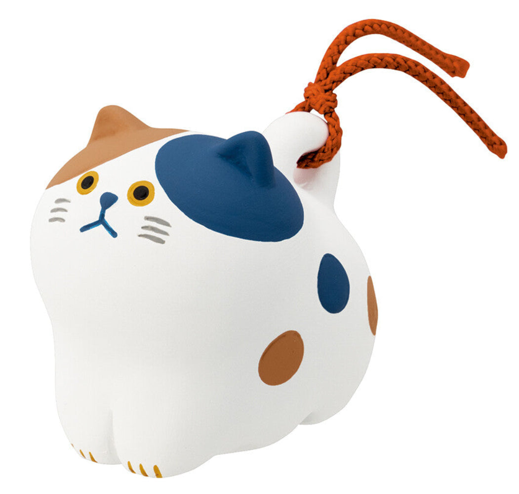 迷你貓咪招福土鈴