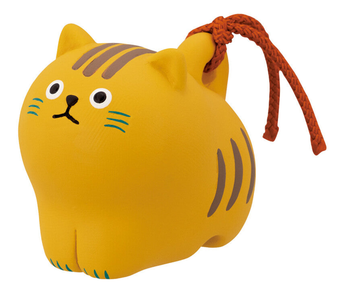 迷你貓咪招福土鈴