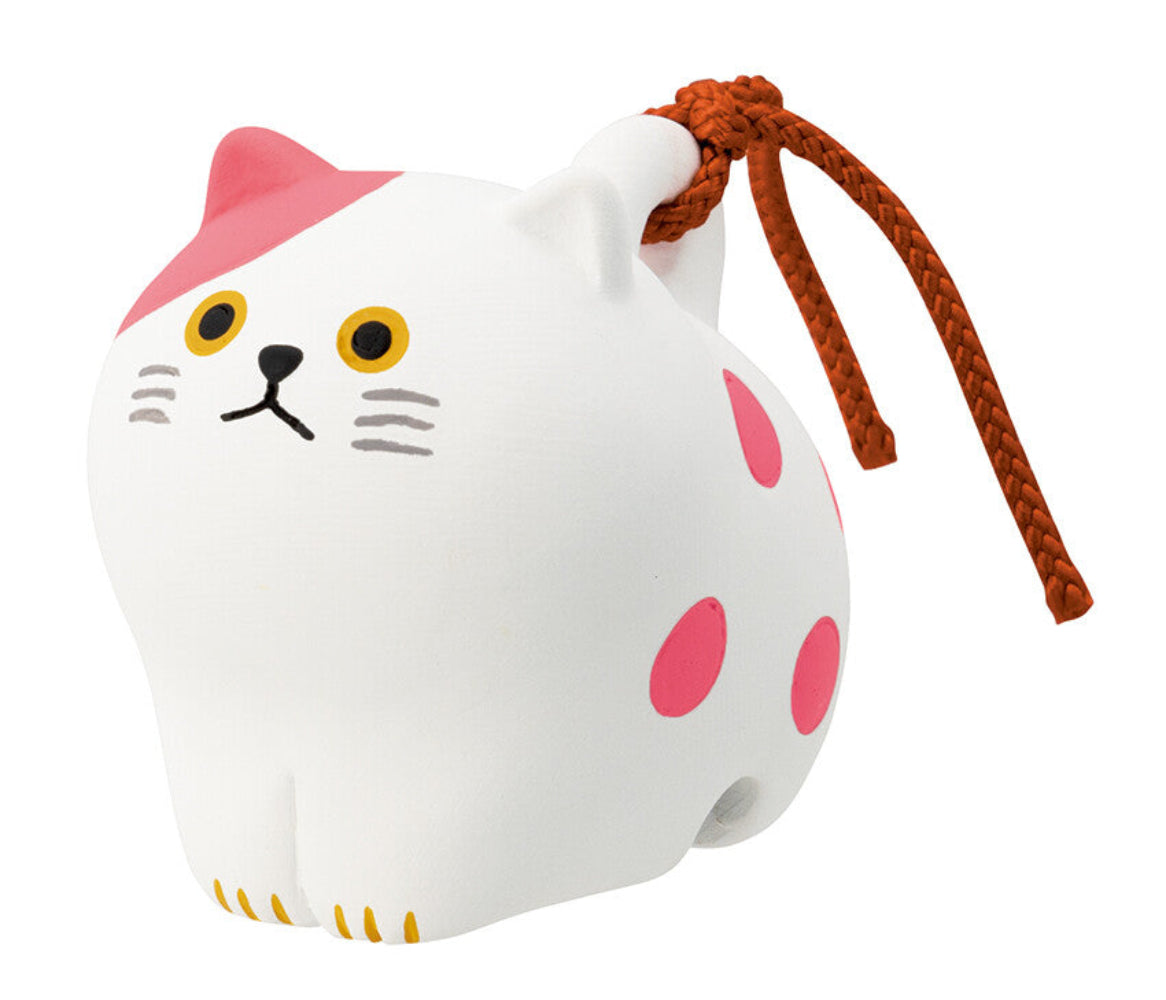 迷你貓咪招福土鈴