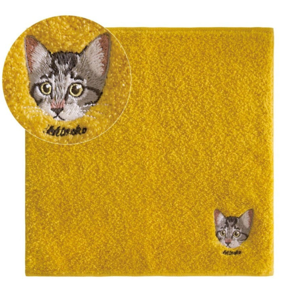 日本 今治小貓圖案手帕