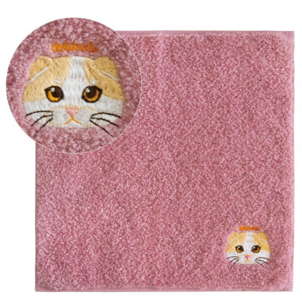 日本 今治小貓圖案手帕