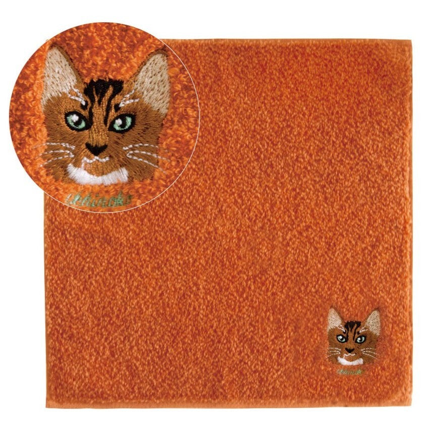 日本 今治小貓圖案手帕