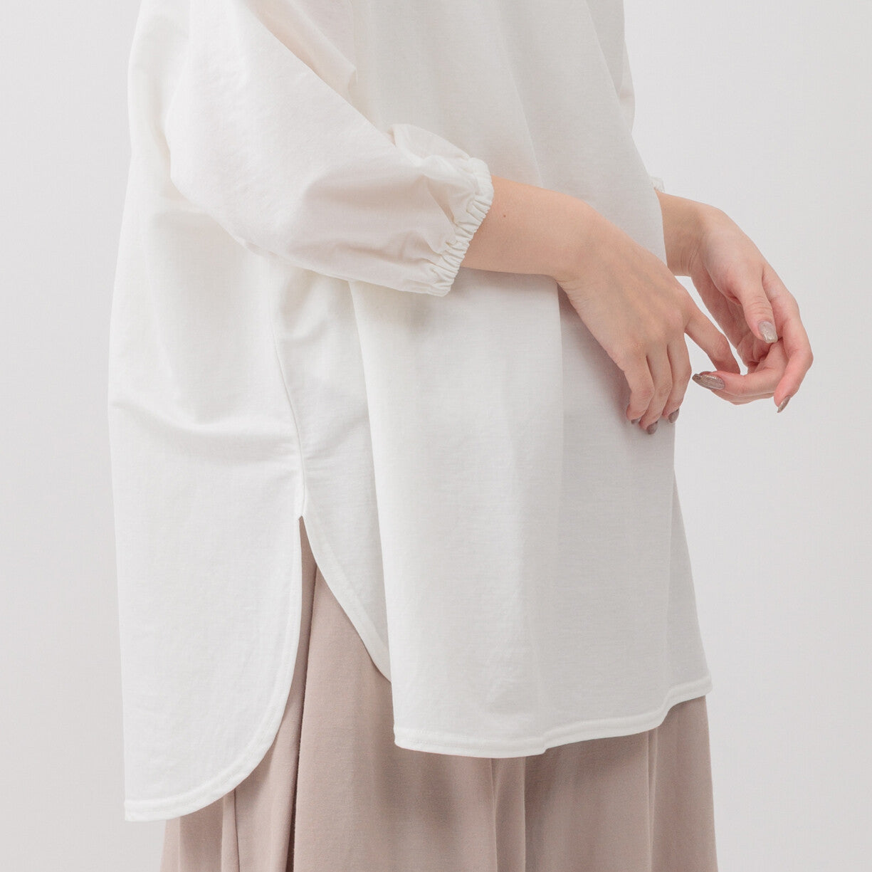 Cool Touch 圓領中袖襯衫