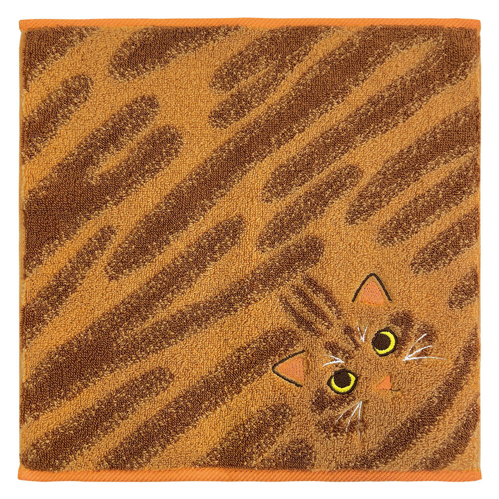 日本 今治貓咪花紋手帕