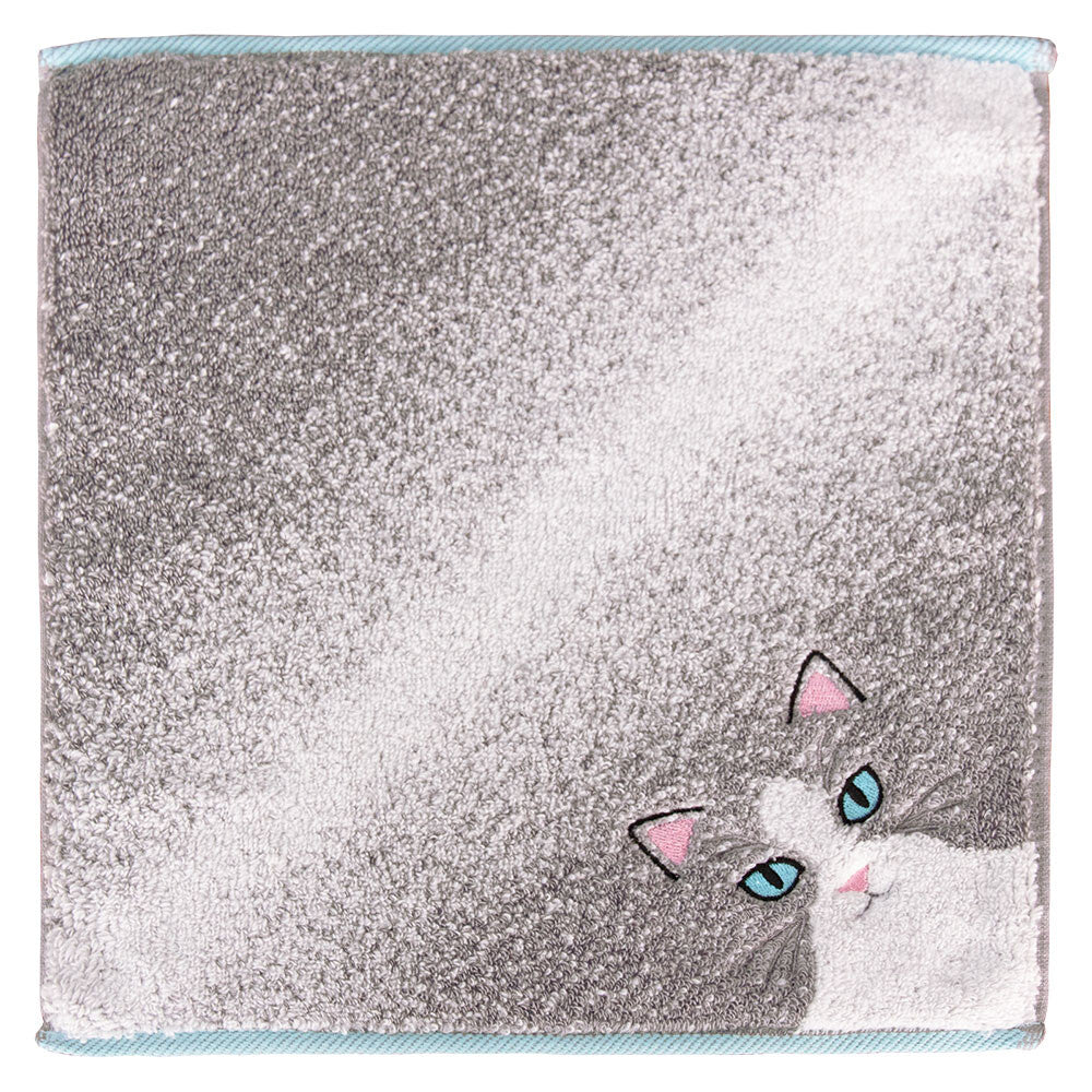 日本 今治貓咪花紋手帕