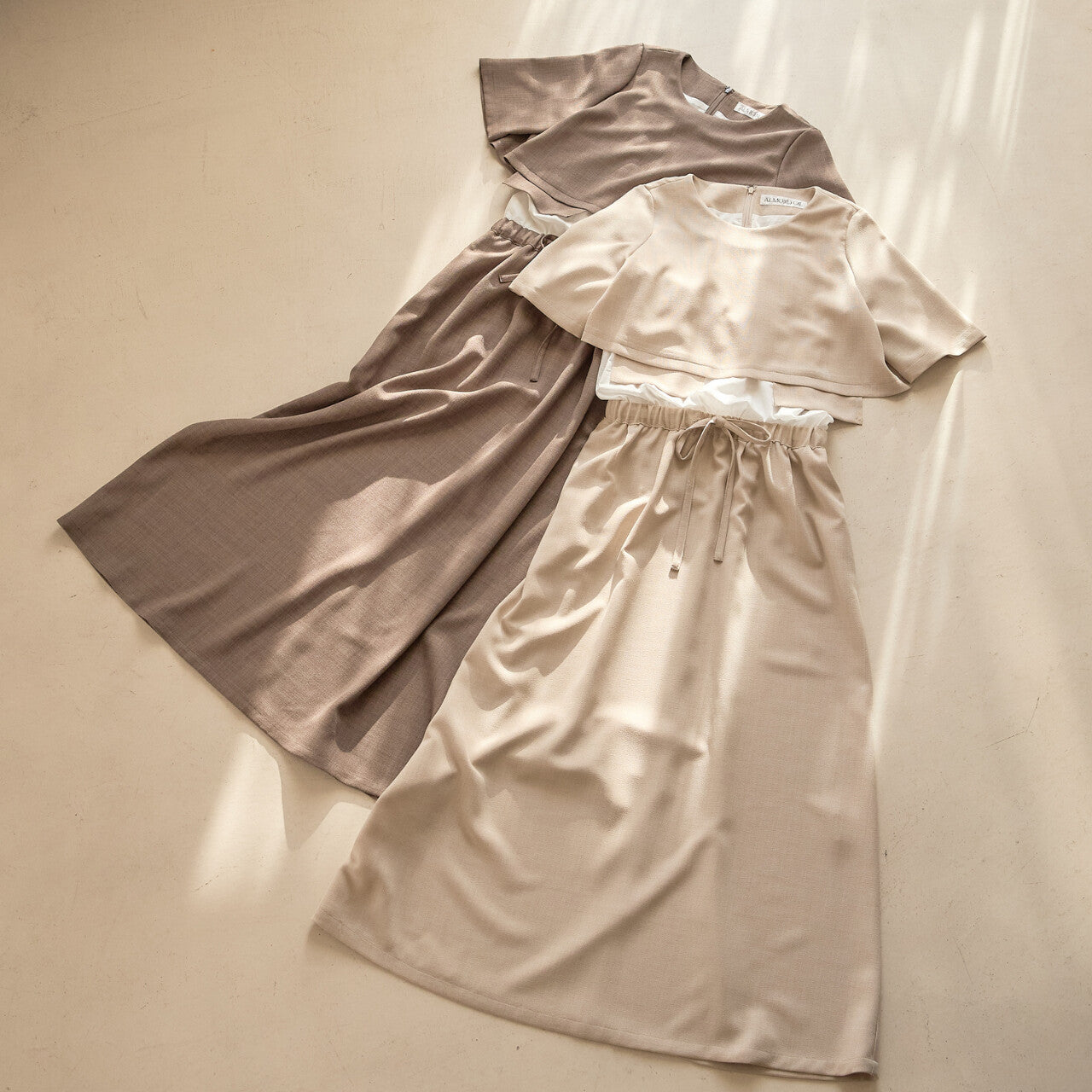 休閒層疊連身裙