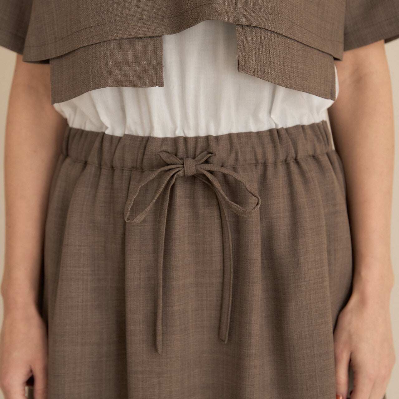 休閒層疊連身裙