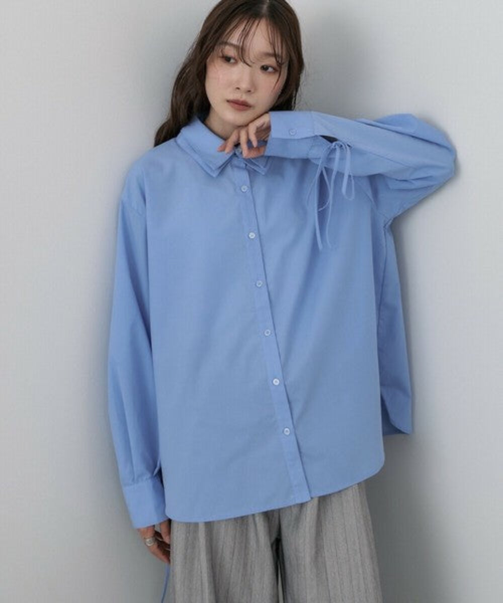 可拆式雙層領束口襯衫