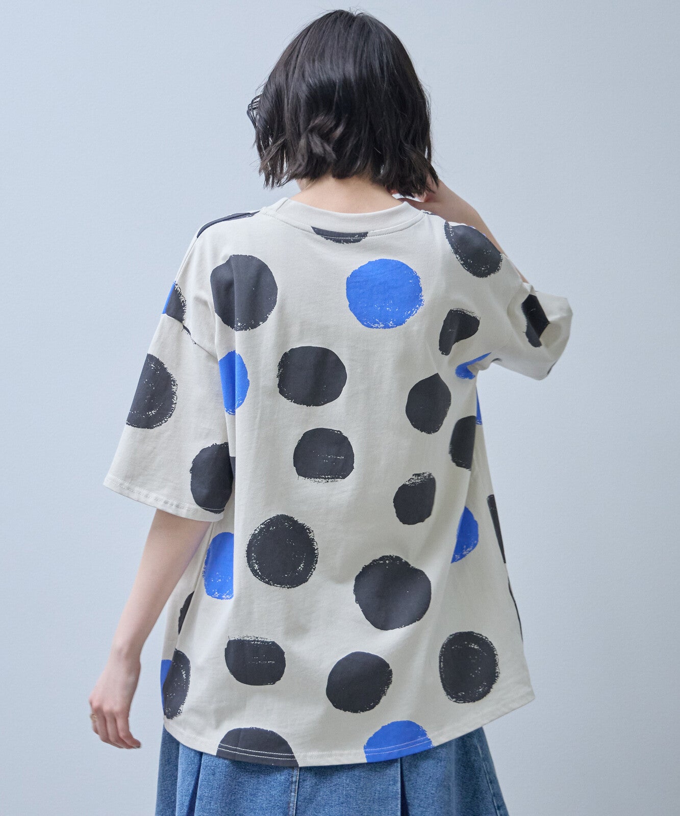 彩色波點短袖 T-shirt