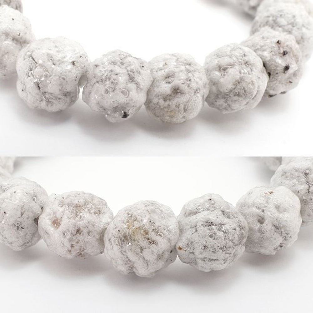 Japanese Mingshi Fire-resistant Stone Bead Chain-10mm