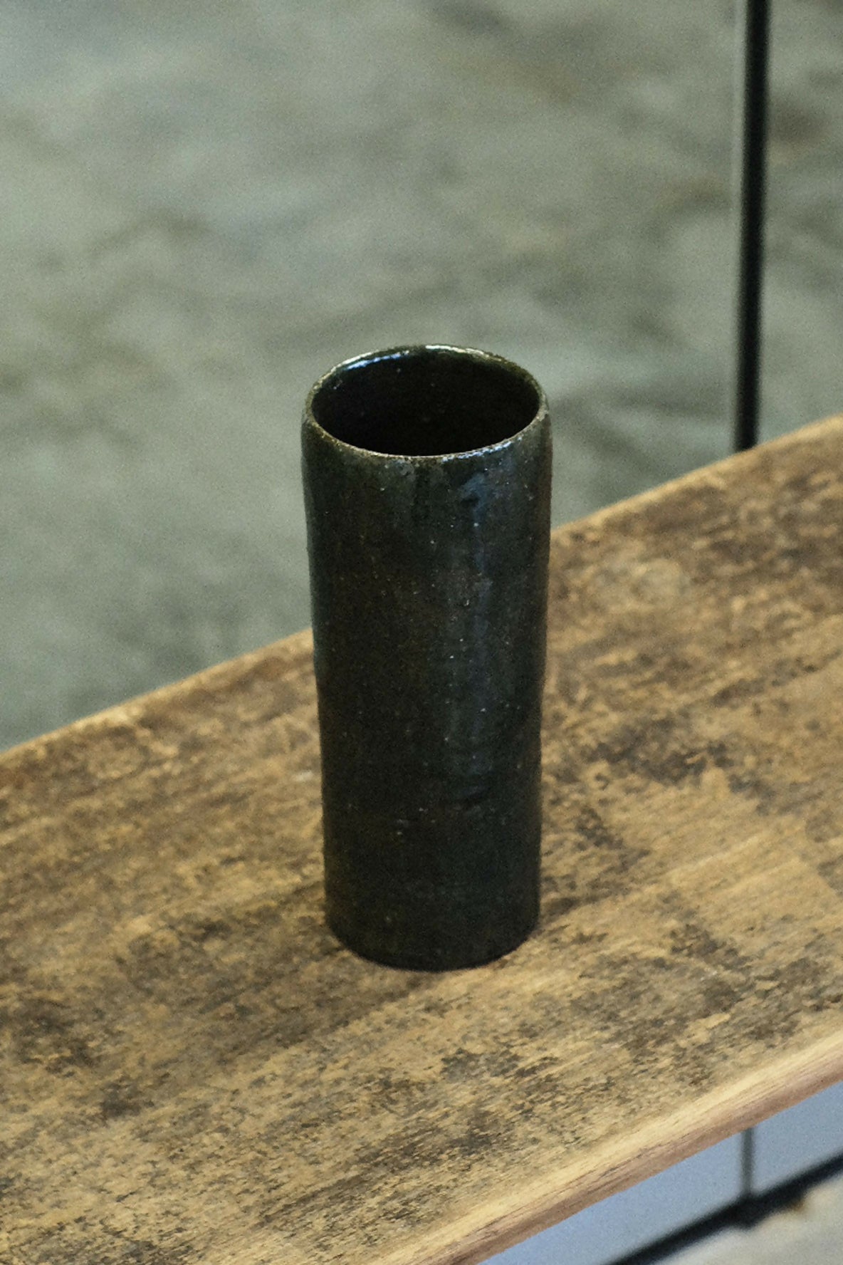 {陶器。日常} - 花器 (直筒型)