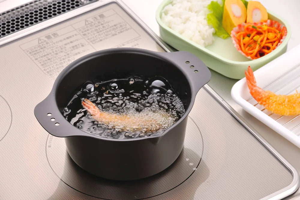迷你天婦羅油炸鍋  (日本製)