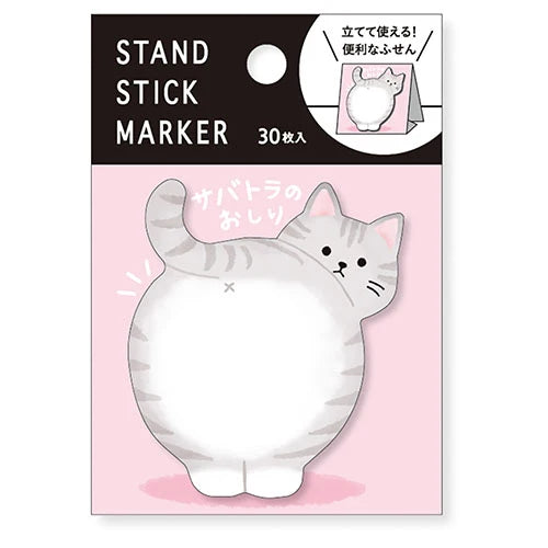 猫咪圖案直立式備忘貼