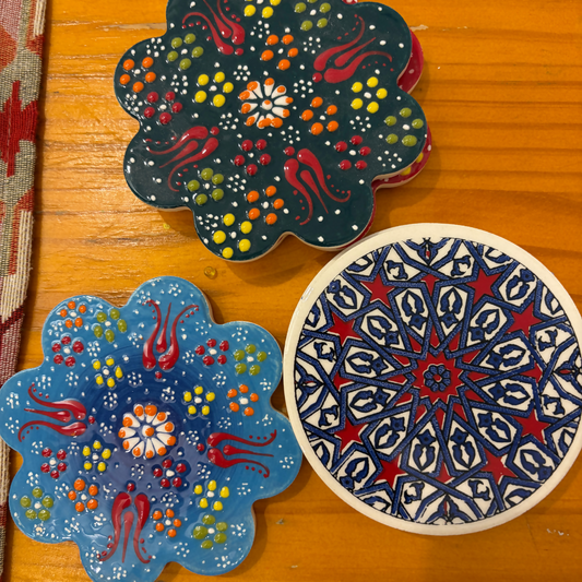 Turkish Ceramic Coaster