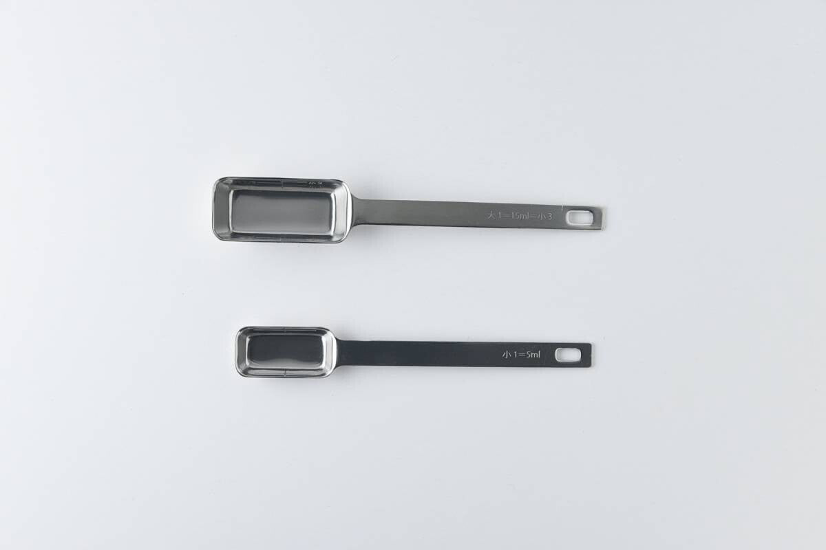 燕三条 不銹鋼兩件組方形量匙