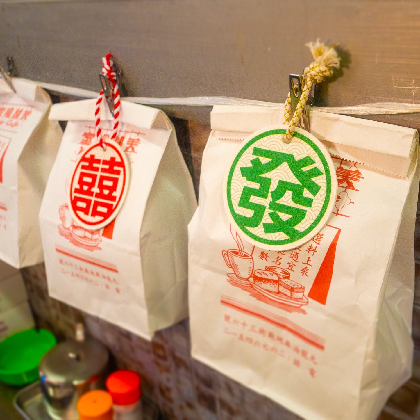 Leaffy plant fiber sponge big tea and rice double happiness