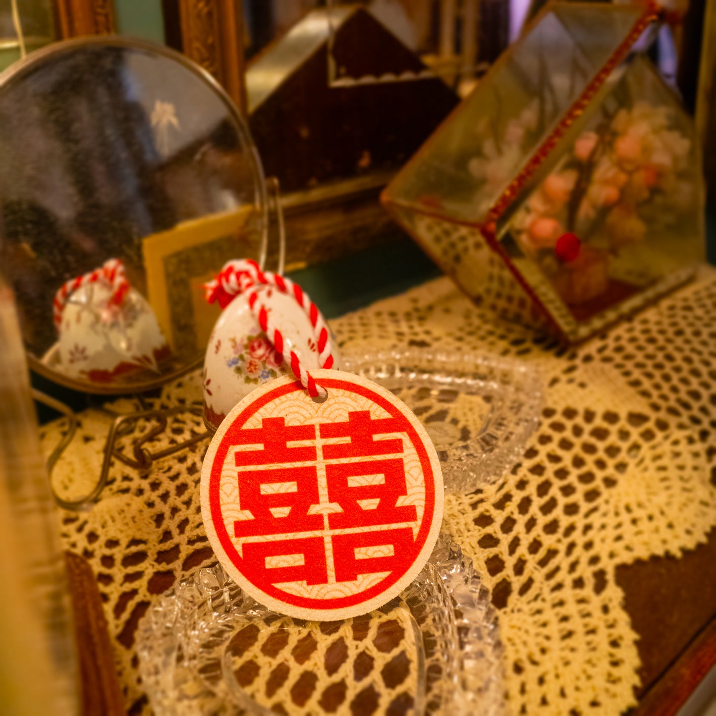 Leaffy plant fiber sponge big tea and rice double happiness